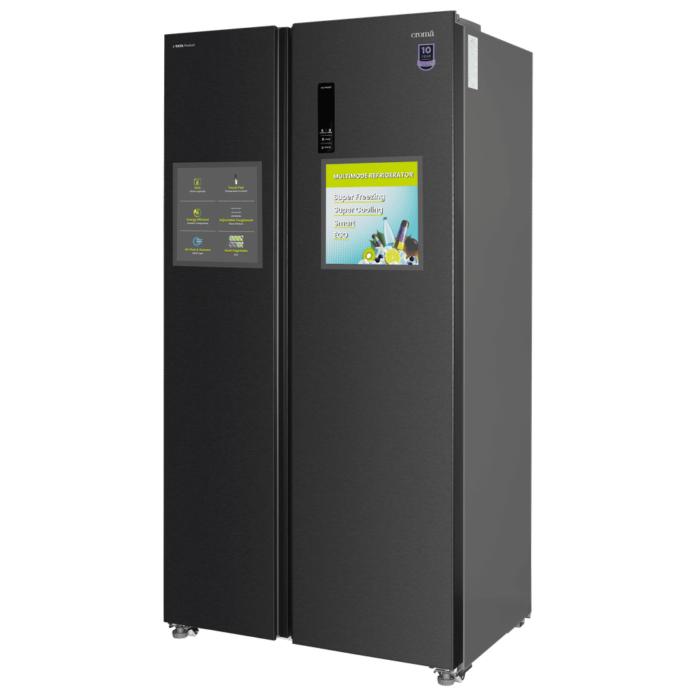 Buy Croma 563 Litres Frost Free Side by Side Refrigerator with Multi